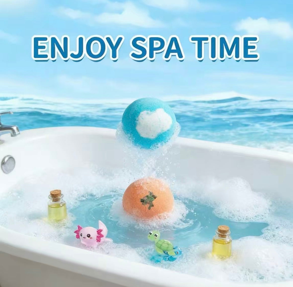 Splashy Surprises™ 12-Piece Surprise Toy Bath Bomb Set