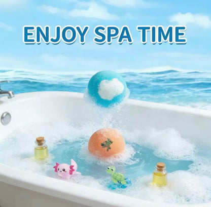 12-Piece Ocean Surprise Toy Bath Bomb Set