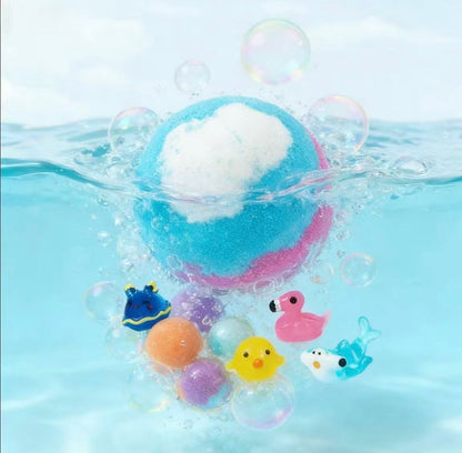 12-Piece Ocean Surprise Toy Bath Bomb Set