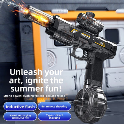 Electric Water Gun Toy with Sound and Light